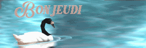 Gif animé Bon jeudi signe